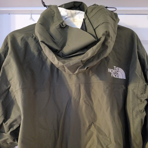 The North Face Summit Series Shell Water Jacket Olive Green Sample Size Medium - Picture 5 of 9